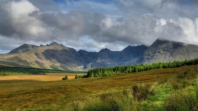 Обои горы, камни, скалы, склон, Шотландия картинки на рабочий стол, раздел  пейзажи - скачать