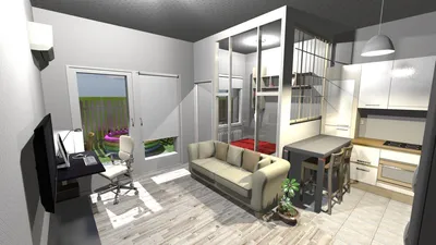 apartment is 49 square meters and 21 square meters of terrace. | Apartment,  Home, Home decor