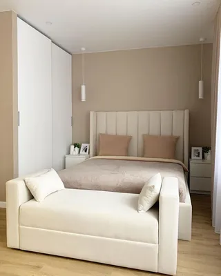 Бежевая спальня (140+ фото) — универсальный цвет интерьера для любого стиля  дизайна