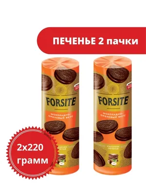 Forsite, печенье-сэндвич, 220 г, 2 пачки Яшкино 49993889 купить в  интернет-магазине Wildberries