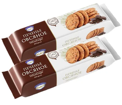 Печенье овсяное с кусочками шоколада Полет, 2 пачки по 250 г — купить в  интернет-магазине OZON с быстрой доставкой