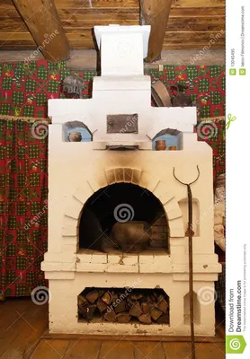 русская печка стоковое изображение. изображение насчитывающей горяче -  13040495