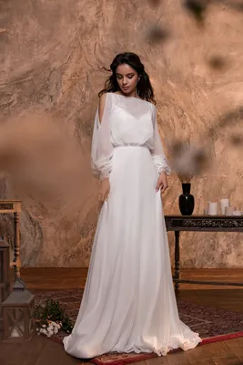 Платье на венчание в греческом стиле Infanta Пегги — купить в Москве -  Свадебный ТЦ Вега