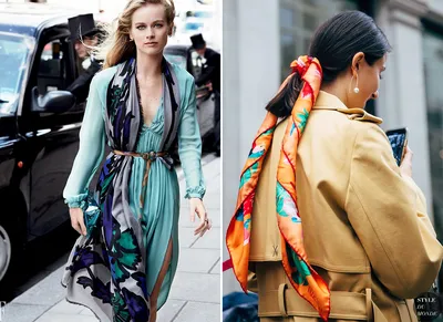 Как носить платок летом 2020: советы стилиста - Westwing Интерьер \u0026 Дизайн