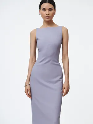 Классическое платье-футляр, фиолетовый цвет, арт. 409170105-578 купить в  интернет-магазине CHARUEL