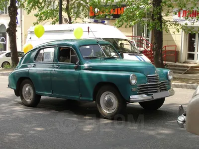 ГАЗ Победа 1953 в Хабаровске, цвет морской волны, седан, зеленый, мкпп