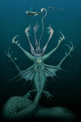 Подводные монстры (27 картинок) » Триникси
