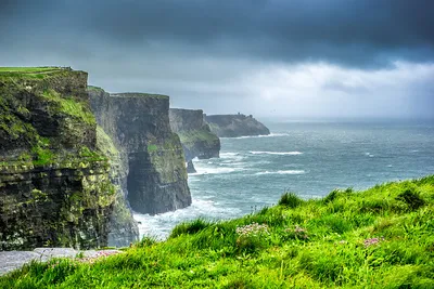 Пазл скалы северной ирландии - разгадать онлайн из раздела \"Природа\"  бесплатно