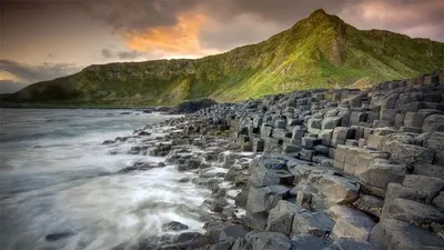 Обои море, облака, природа, скалы, берег, Ирландия, Ireland картинки на  рабочий стол, раздел природа - скачать