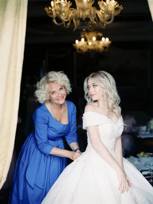 Фото невесты с мамой | Советы от стилистов