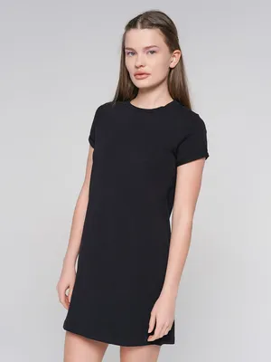 Прямое платье, цвет: серый купить в интернет-магазине ТВОЕ, арт.68316