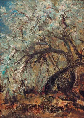 Осень зима. 1975, холст, картон, масло, 70х50, Национальная галерея Армении Эдуард Исабекян