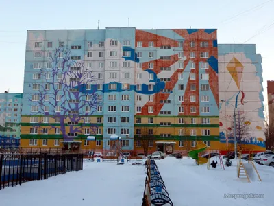 Моспрогулка: Раскрашенные дома в Раменском. Блог о Москве и её  примечательностях.