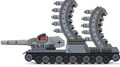 Как Нарисовать Танк Ратте 45 - мультики про танки смотреть онлайн видео от  EL Animation в хорошем качестве.