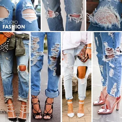 Как сделать дырки в джинсах: советы от Studio Fashion
