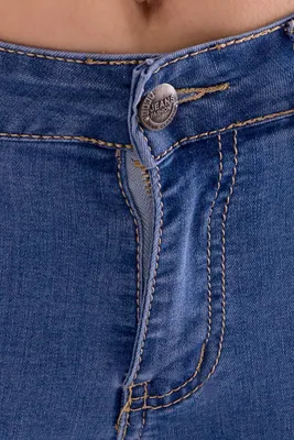 Купить джинсы женские \"7029\" оптом в Украине | Цвет \"Синий\"