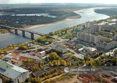 Мост через реку Вятку в г. Кирове | РИА Новости Медиабанк