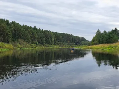 Места стоянок на реке Медведица в Тверской области. - Загоризонт