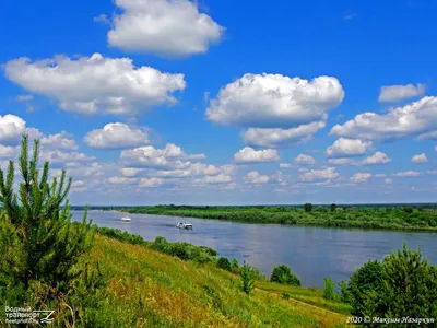 Фото Река Ока у села Константиново... на фотохостинге Fotoload
