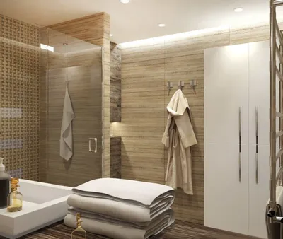 Визуализация ремонта ванной комнаты 4 м.кв. в двухкомнатной квартире