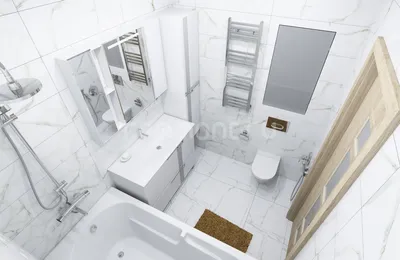 Дизайн ванной 5 кв. м: 13 готовых решений | 19 фото