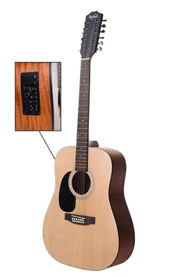 Акустическая 12-струнная гитара Caraya F64012-N