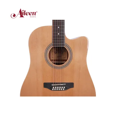 12-струнная акустическая гитара Mini Jumb (AF196LC‐12) – Aileen Music Co.,  Ltd. – поставщик профессиональных музыкальных инструментов