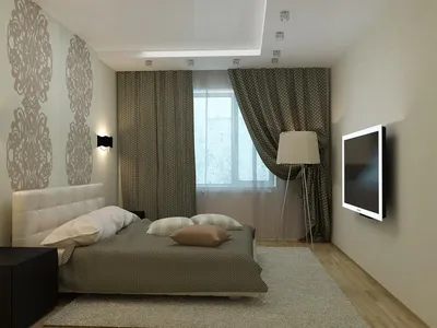 Обои в интерьере маленькой квартиры » Современный дизайн на Vip-1gl.ru