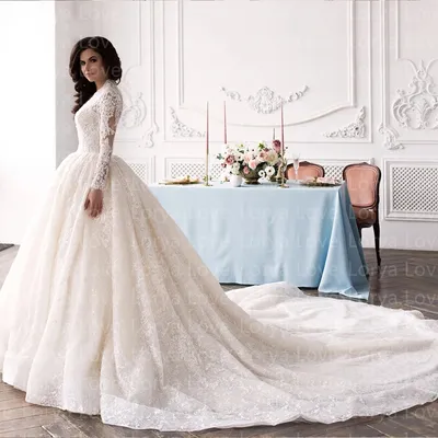 Роскошные роскошные кружевные свадебные платья Дубай в стиле ретро с  бусинами 2023 дюймов, со шнуровкой, принцесса, церковь, брак 2022 - купить  по выгодной цене | AliExpress