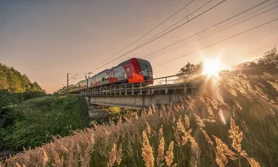 Красивый поезд - 49 фото