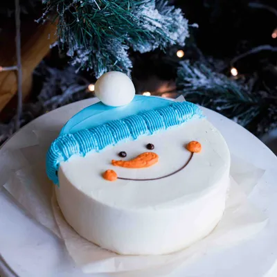 Рождественский торт в виде свечи — на заказ по цене 950 рублей кг |  Кондитерская Мамишка Москва
