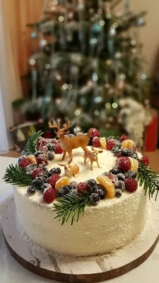 Рождественский торт Изображения – скачать бесплатно на Freepik