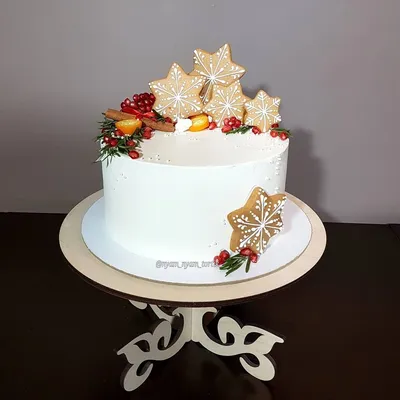 Рождественские торты фото