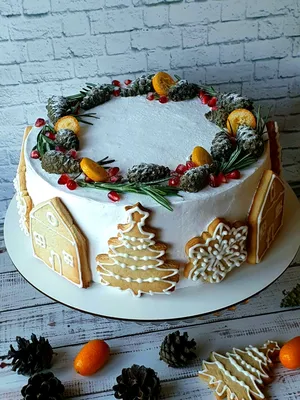 Рождественский торт - Кондитерские изделия в Киеве