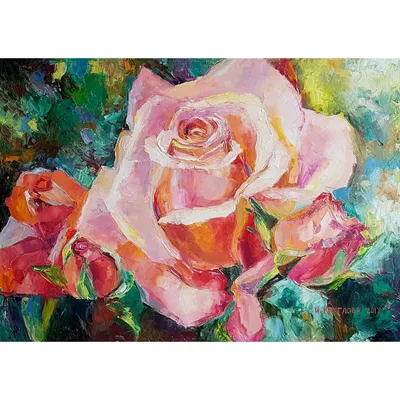 Купить картину Роза в Москве от художника Круглова Ирина
