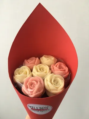 Букет из 7 шоколадных роз. Съедобные цветы. Подарки million_choco_roses  60951036 купить за 824 ₽ в интернет-магазине Wildberries