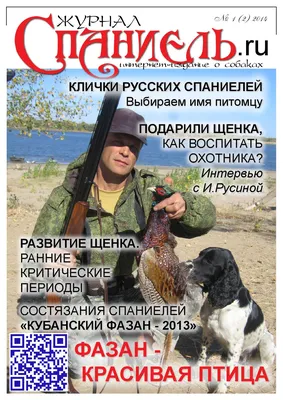 Журнал «Спаниель» №1(2) (2014) by JournalSpaniel.ru - Issuu