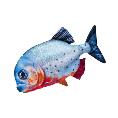 ᐉ Подушка-игрушка рыба Пиранья 50х28 см (3KB2050)