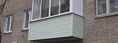 Отделка балкона сайдингом снаружи - цена в Москве