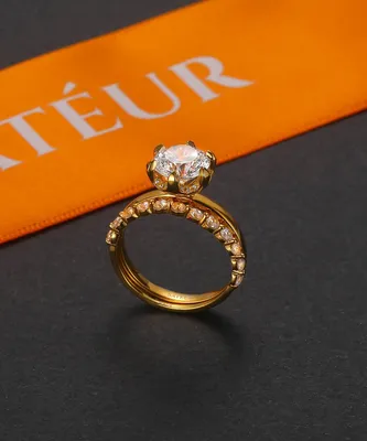 Кольцо Sateur Aurous Gold Fusione Ring™ | Сатер Официальный