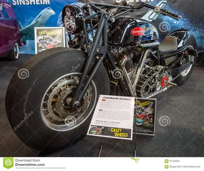Мотоцикл Leonhardt Gunbus 410 ` S мира самый большой идущий Редакционное  Стоковое Фото - изображение насчитывающей ð·ð°ñ ð²ðº, ñˆð°ñ ñ ð¸: 91754603