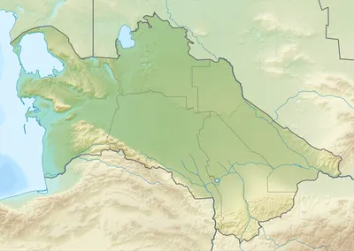 Водохранилище Туркменское озеро