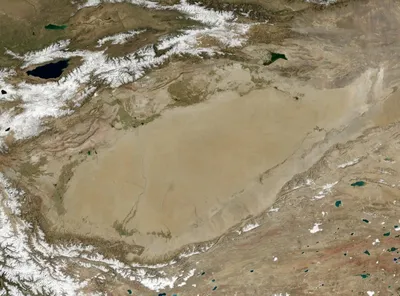 Карта Туркмении. Новая карта дорог Туркмении с расстояниями между городами,  A0