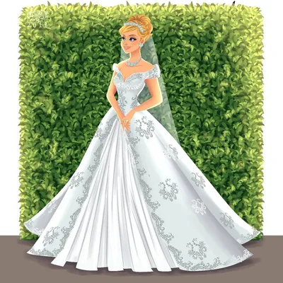 Дисней Принцессы в современных свадебных платьях - YouLoveIt.ru