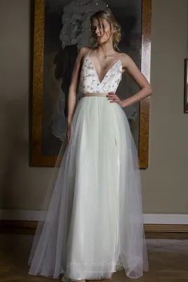 Свадебное платье лимитированного дизайна, с пышной юбкой - Apple Blossom |  Anna Skoblikova - Свадебные платья - Вечерние Платья