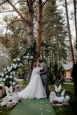Душевная свадьба Тани и Славы на природе | Wedding Blog
