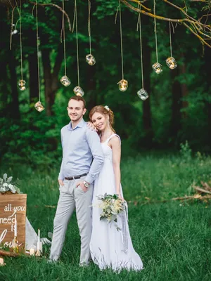 свадебная фотозона на природе, фотозона на природе, свадебные фотозоны,  свадьбы на природе, оформление свадебной фотозоны - The-wedding.ru