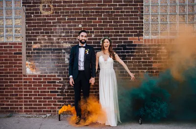 Цветной дым на свадьбу в Елабуге | Услуги | Авито