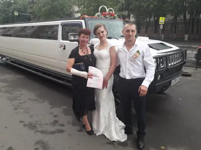 Свадьба в Егорьевске 23 июля 2019 года » Заказ лимузина Hummer в Московской  области, прокат лимузина на свадьбу