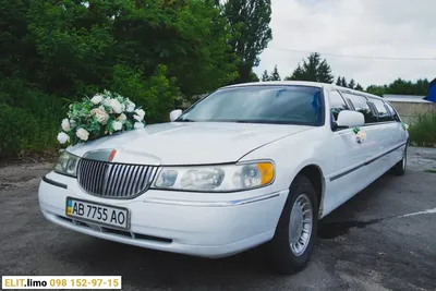 Лимузин Lincoln Town Car на свадьбу и другие праздники. Прокат и аренда  авто в Виннице